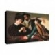 Quadro Caravaggio Art. 10 cm 35x50 Trasporto Gratis intelaiato pronto da appendere Stampa su tela Canvas
