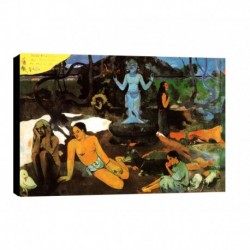 Quadro Gauguin Art. 03 cm 35x50 Trasporto Gratis intelaiato pronto da appendere Stampa su tela Canvas