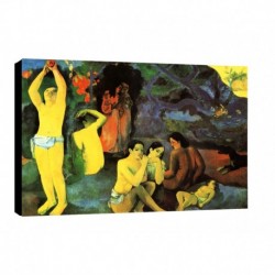 Quadro Gauguin Art. 12 cm 35x50 Trasporto Gratis intelaiato pronto da appendere Stampa su tela Canvas