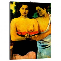 Bild Gauguin Art. 10 cm 35x50 Kostenloser Transport Druck auf Leinwand das gemalde ist fertig zum aufhangen