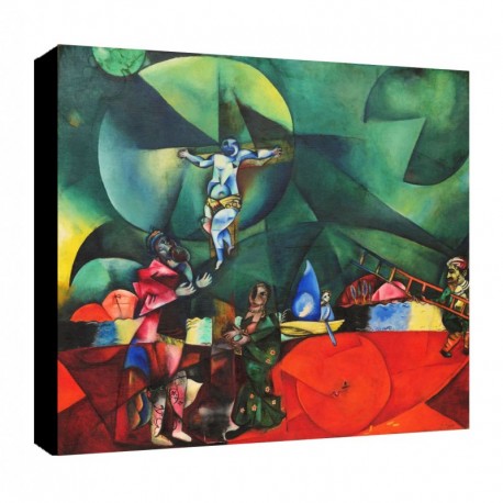 Bild Chagall Art. 13 cm 35x50 Kostenloser Transport Druck auf Leinwand das gemalde ist fertig zum aufhangen