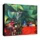 Quadro Chagall Art. 13 cm 50x70 Trasporto Gratis intelaiato pronto da appendere Stampa su tela Canvas
