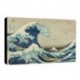 Bild Hokusai Art. 01 cm 70x100 Kostenloser Transport Druck auf Leinwand das gemalde ist fertig zum aufhangen