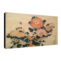 Quadro Hokusai Art. 08 cm 35x50 Trasporto Gratis intelaiato pronto da appendere Stampa su tela Canvas