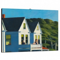 Quadro Hopper Art. 12 cm 35x50 Trasporto Gratis intelaiato pronto da appendere Stampa su tela Canvas