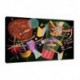Quadro Kandinsky Art. 04 cm 35x50 Trasporto Gratis intelaiato pronto da appendere Stampa su tela Canvas