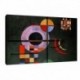 Quadro Kandinsky Art. 10 cm 50x70 Trasporto Gratis intelaiato pronto da appendere Stampa su tela Canvas