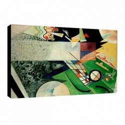 Bild Kandinsky Art. 12 cm 50x70 Kostenloser Transport Druck auf Leinwand das gemalde ist fertig zum aufhangen