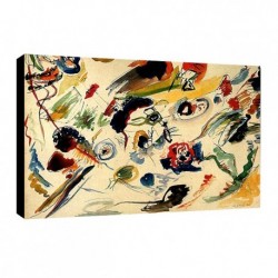 Bild Kandinsky Art. 13 cm 35x50 Kostenloser Transport Druck auf Leinwand das gemalde ist fertig zum aufhangen