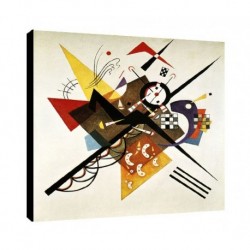 Quadro Kandinsky Art. 17 cm 35x35 Trasporto Gratis intelaiato pronto da appendere Stampa su tela Canvas