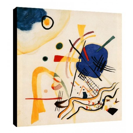 Bild Kandinsky Art. 26 cm 50x70 Kostenloser Transport Druck auf Leinwand das gemalde ist fertig zum aufhangen