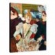 Quadro Lautrec Art. 10 cm 50x70 Trasporto Gratis intelaiato pronto da appendere Stampa su tela Canvas