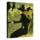 Quadro Lautrec Art. 02 cm 35x50 Trasporto Gratis intelaiato pronto da appendere Stampa su tela Canvas