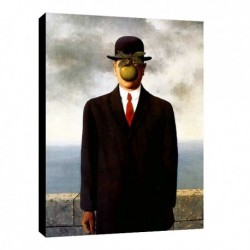 Quadro Magritte Art. 05 cm 35x50 Trasporto Gratis intelaiato pronto da appendere Stampa su tela Canvas