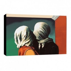 Quadro Magritte Art. 09 cm 35x50 Trasporto Gratis intelaiato pronto da appendere Stampa su tela Canvas