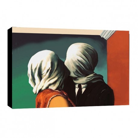 Bild Magritte Art. 09 cm 70x100 Kostenloser Transport Druck auf Leinwand das gemalde ist fertig zum aufhangen