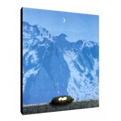 Quadro Magritte Art. 14 cm 35x50 Trasporto Gratis intelaiato pronto da appendere Stampa su tela Canvas