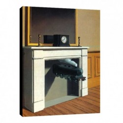 Bild Magritte Art. 17 cm 35x50 Kostenloser Transport Druck auf Leinwand das gemalde ist fertig zum aufhangen
