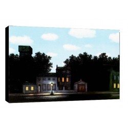 Bild Magritte Art. 31 cm 50x70 Kostenloser Transport Druck auf Leinwand das gemalde ist fertig zum aufhangen