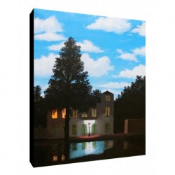 Quadro Magritte Art. 42 cm 35x50 Trasporto Gratis intelaiato pronto da appendere Stampa su tela Canvas