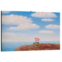 Quadro Magritte Art. 45 cm 35x50 Trasporto Gratis intelaiato pronto da appendere Stampa su tela Canvas