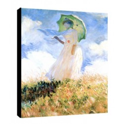Quadro Monet Art. 02 cm 35x50 Trasporto Gratis intelaiato pronto da appendere Stampa su tela Canvas