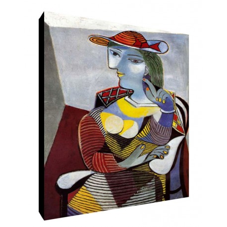 Bild Picasso Art. 01 cm 35x50 Kostenloser Transport Druck auf Leinwand das gemalde ist fertig zum aufhangen