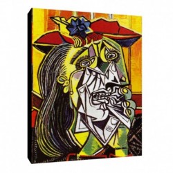 Quadro Picasso Art. 02 cm 50x70 Trasporto Gratis intelaiato pronto da appendere Stampa su tela Canvas