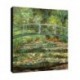 Quadro Monet Art. 06 cm 35x50 Trasporto Gratis intelaiato pronto da appendere Stampa su tela Canvas