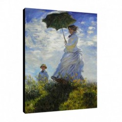 Quadro Monet Art. 07 cm 35x50 Trasporto Gratis intelaiato pronto da appendere Stampa su tela Canvas