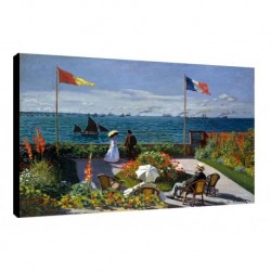 Quadro Monet Art. 20 cm 35x50 Trasporto Gratis intelaiato pronto da appendere Stampa su tela Canvas