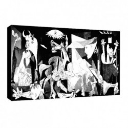 Quadro Picasso Art. 10 cm 50x70 Trasporto Gratis intelaiato pronto da appendere Stampa su tela Canvas