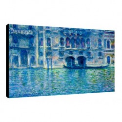Quadro Monet Art. 21 cm 50x70 Trasporto Gratis intelaiato pronto da appendere Stampa su tela Canvas