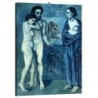 Quadro Picasso periodo blu Art. 25 cm 50x70 Trasporto Gratis intelaiato pronto da appendere Stampa su tela Canvas