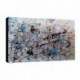 Quadro Pollok Art. 02 cm 50x70 Trasporto Gratis intelaiato pronto da appendere Stampa su tela Canvas