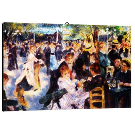Quadro Renoir Art. 01 cm 70x100 Trasporto Gratis intelaiato pronto da appendere Stampa su tela Canvas