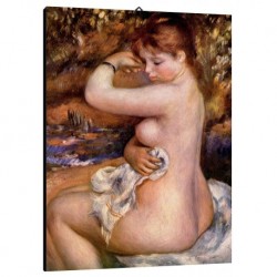 Quadro Renoir Art. 22 cm 35x50 Trasporto Gratis intelaiato pronto da appendere Stampa su tela Canvas