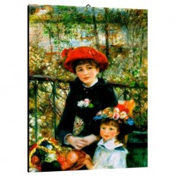 Quadro Renoir Art. 24 cm 35x50 Trasporto Gratis intelaiato pronto da appendere Stampa su tela Canvas