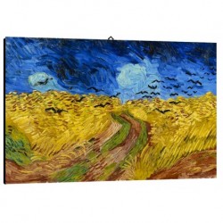 Quadro Van Gogh Art. 01 cm 50x70 Trasporto Gratis intelaiato pronto da appendere  tela Canvas