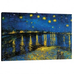 Quadro Van Gogh Art. 22 cm 35x50 Trasporto Gratis intelaiato pronto da appendere Stampa su tela Canvas