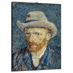 Quadro Van Gogh Art. 23 cm 35x50 Trasporto Gratis intelaiato pronto da appendere Stampa su tela Canvas