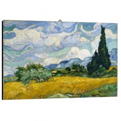 Quadro Van Gogh Art. 31 cm 35x50 Trasporto Gratis intelaiato pronto da appendere Stampa su tela Canvas