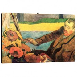 Quadro Van Gogh Art. 42 cm 35x50 Trasporto Gratis intelaiato pronto da appendere Stampa su tela Canvas