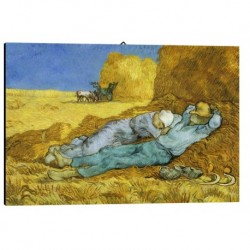 Quadro Van Gogh Art. 53 cm 35x50 Trasporto Gratis intelaiato pronto da appendere Stampa su tela Canvas