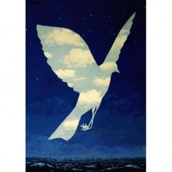 Poster Magritte Art. 06 cm 35x50 Stampa Falsi d'Autore Affiche Plakat Fine Art