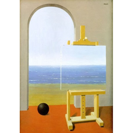 Poster Magritte Art. 40 cm 70x100 Stampa Falsi d'Autore Affiche Plakat Fine Art