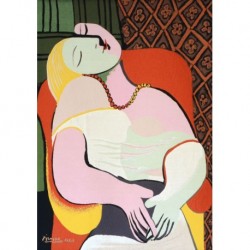 Poster Picasso Art. 12 cm 35x50 Stampa Falsi d'Autore Affiche Plakat Fine Art