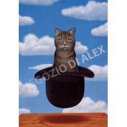 Poster Magritte Art. 46 cm 70x100 Stampa Falsi d'Autore Affiche Plakat Fine Art
